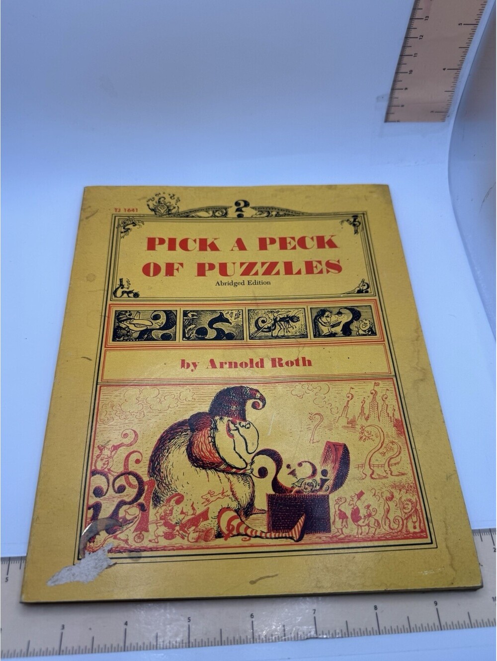 Pick A Peck Of Puzzles By Arnold Roth 1973 Identified Owned By Daniel Altshuler